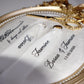 Ivory Vintage Velvet Ring Tray