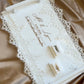 Vintage Lace Embellished Ring tray
