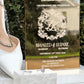 Mirror Wedding Display Invitation (GOLD or SILVER)