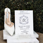 His and Hers Wedding Display Invitation