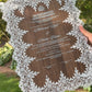 Vintage Lace Wooden Nikkah Certificate