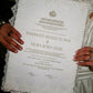 Vintage Lace Nikkah Certificate
