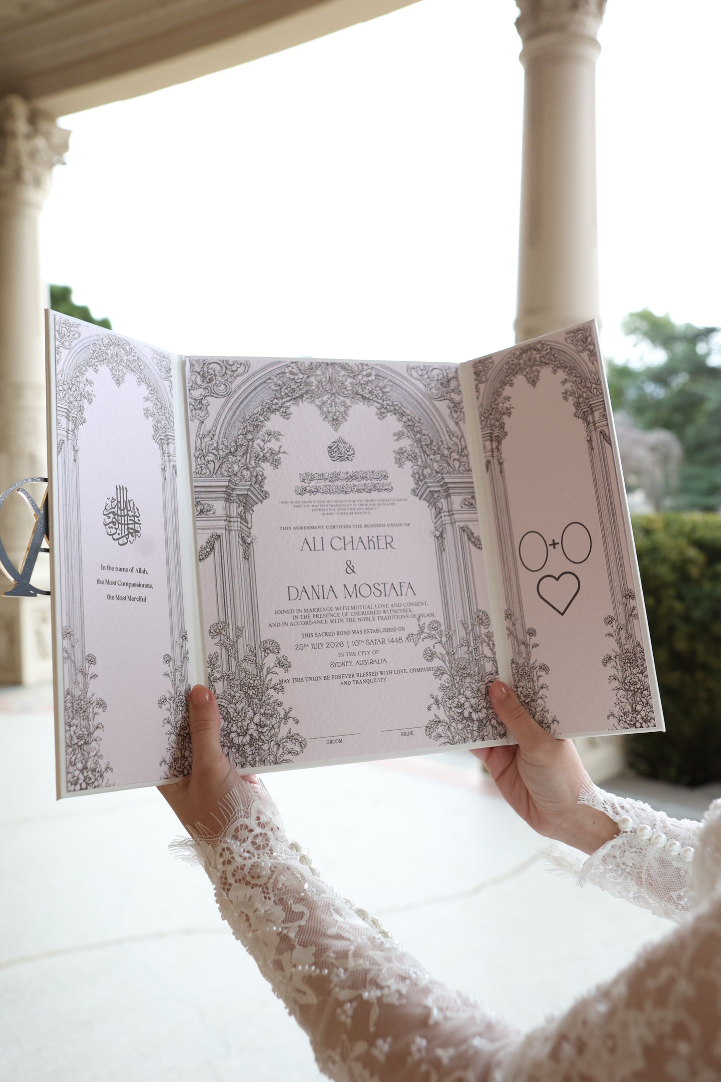 WM VINTAGE NIKKAH / KK GATEFOLD BOOKLET