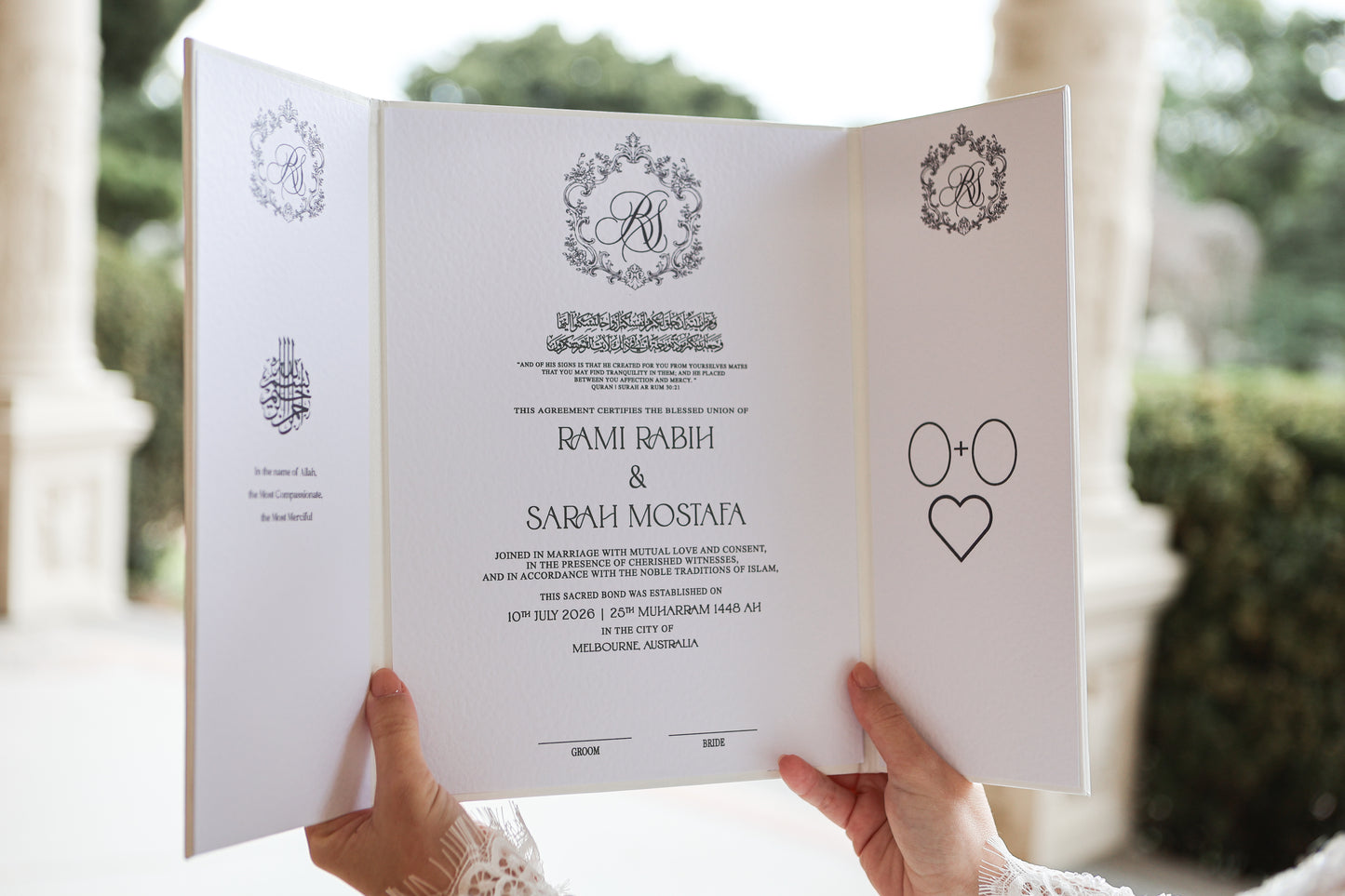 WM CUSTOM PHOTO NIKKAH / KK GATEFOLD BOOKLET