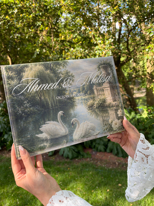 VINTAGE SWAN LAKE NIKKAH/ KK BOOKLET