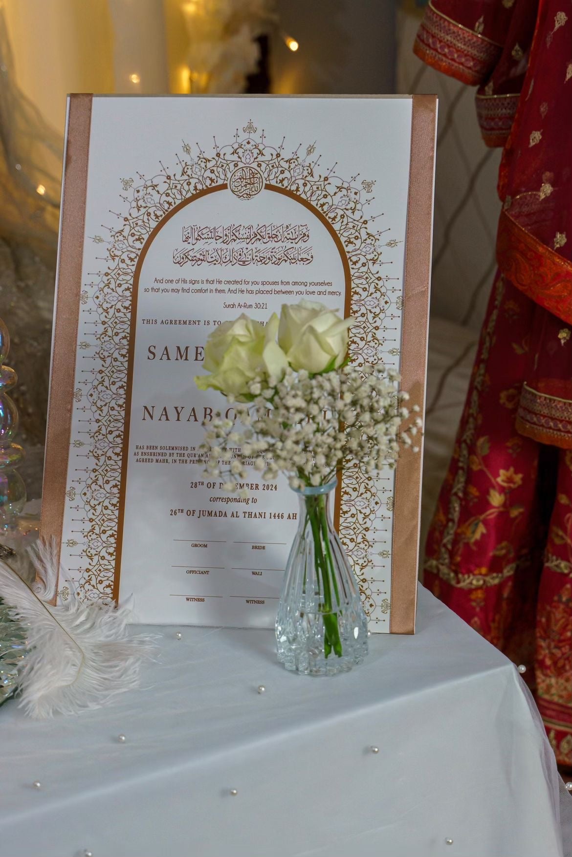 Nikkah Certificate - Style 10