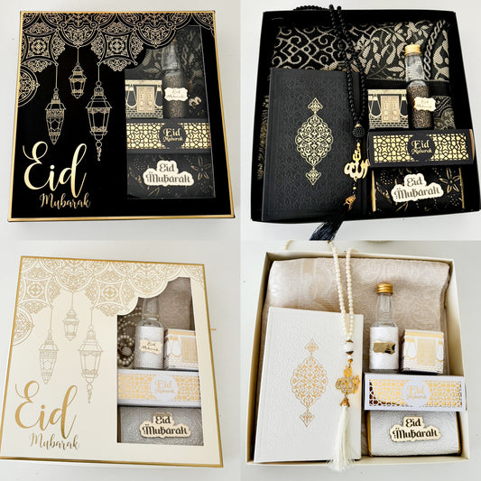 2024 Eid Mubarak Gift Box (Black/Cream)