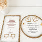 Resin Nikkah Certificate - Gold/Silver