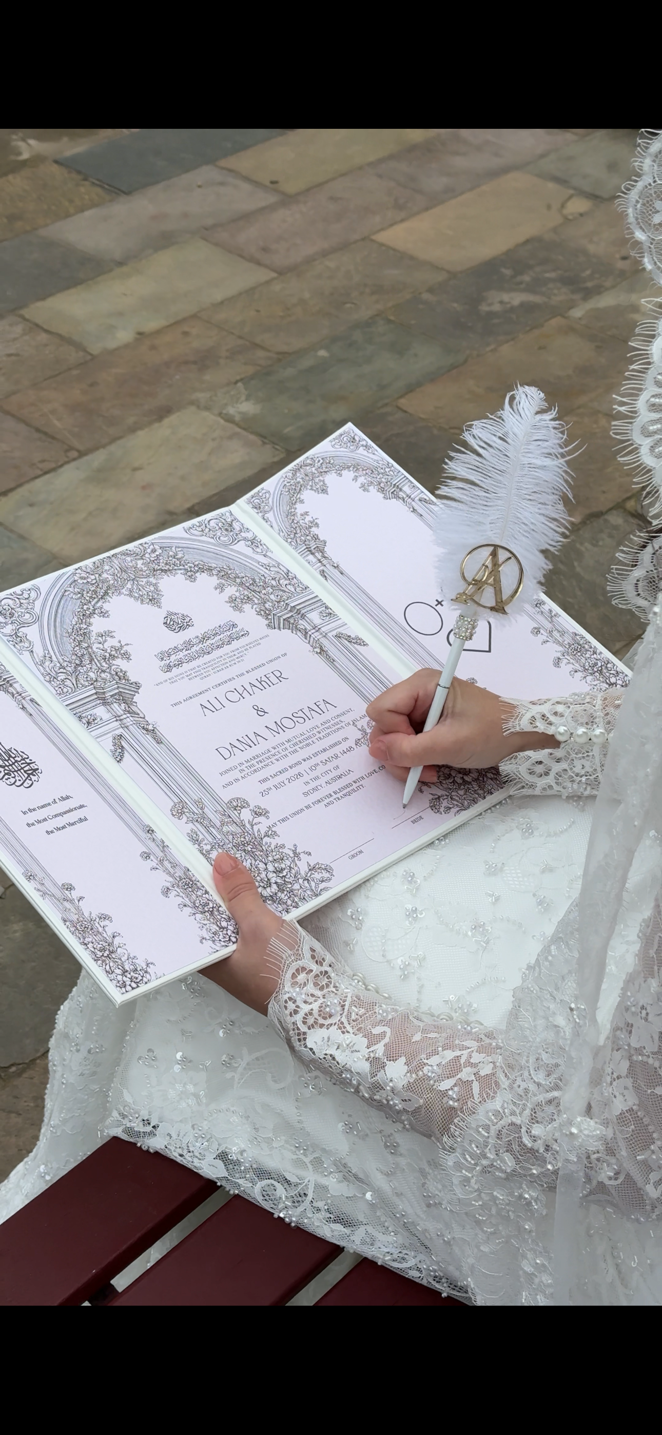 WM VINTAGE NIKKAH / KK GATEFOLD BOOKLET