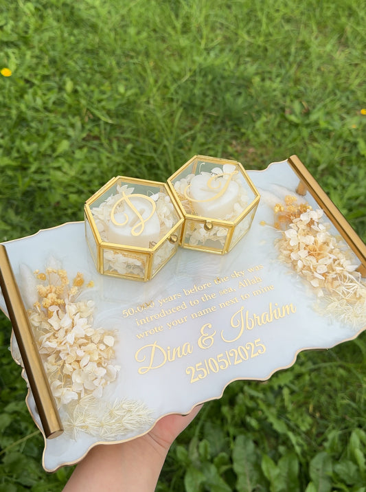 WM RESIN RING TRAY - STYLE 6