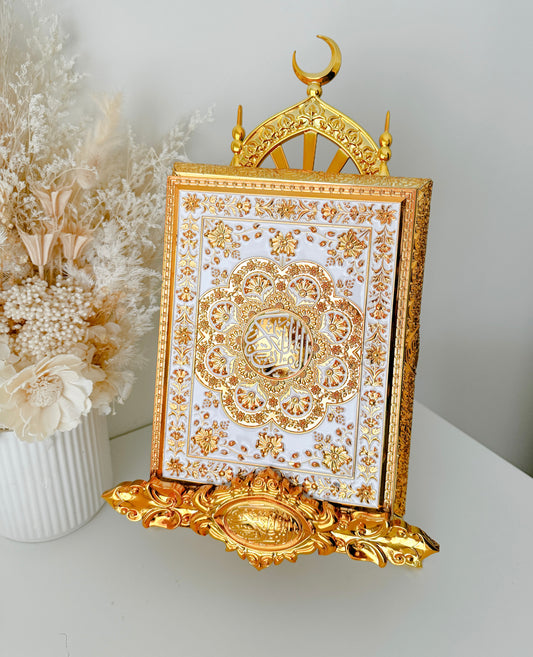 LUXURY QURAN DISPLAY BOX WITH EASEL