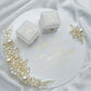 Pearl Embellished Ring Tray