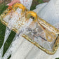 Gold Turkish Metallic Ring Tray / Groom Coffee Tray DAMAT KAHVESI