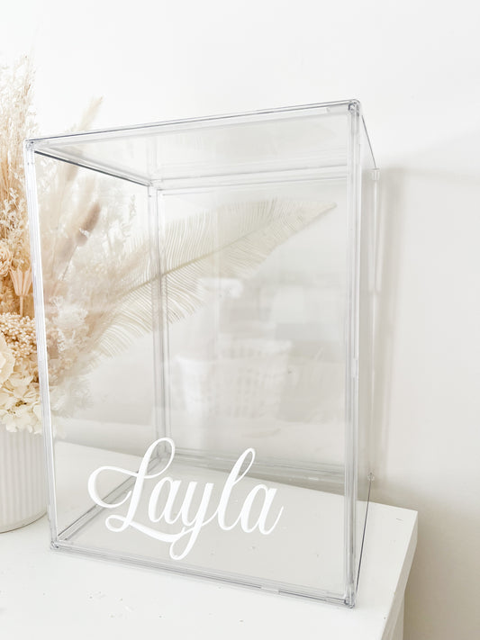 LARGE Empty Acrylic Box