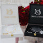WM WHITE JEWELLERY DISPLAY BOX | GOLD DISPLAY
