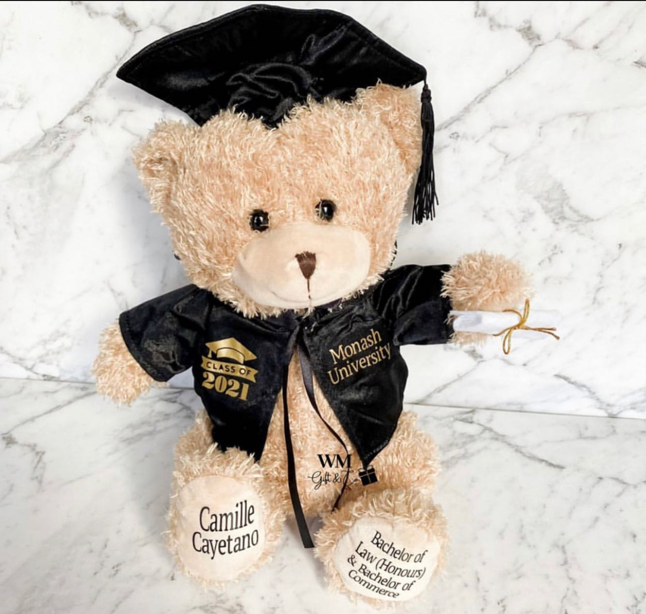 Personalised Graduation Teddy Bear