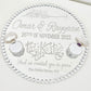 WM Simplistic Ring Tray (Silver) / engagement, nikkah, wedding tray